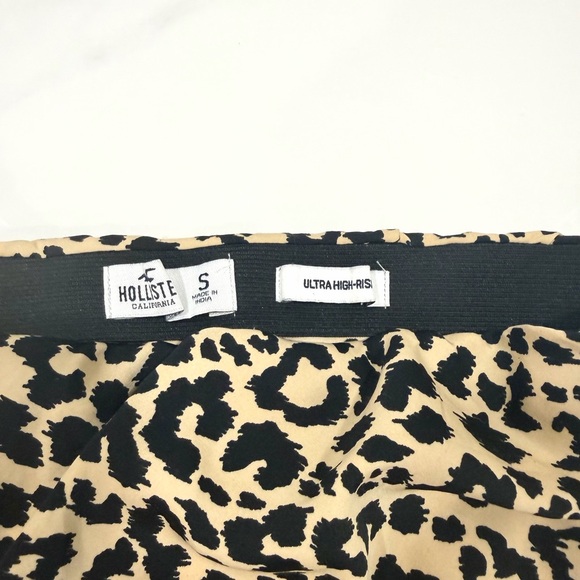 Hollister Animal Print Y2K Party Edgy Feminine Baddie Rock Concert Slip Skirt - Picture 2 of 6